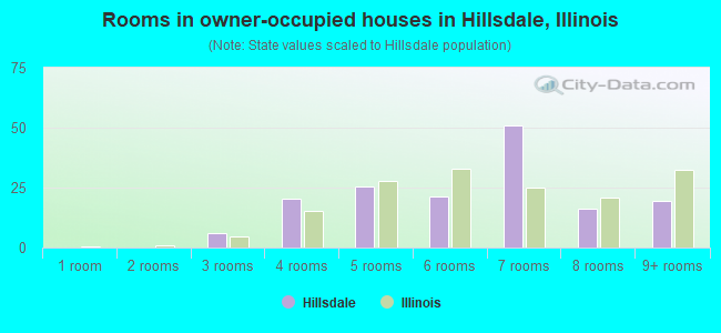 Rooms in owner-occupied houses in Hillsdale, Illinois