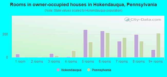 Rooms in owner-occupied houses in Hokendauqua, Pennsylvania