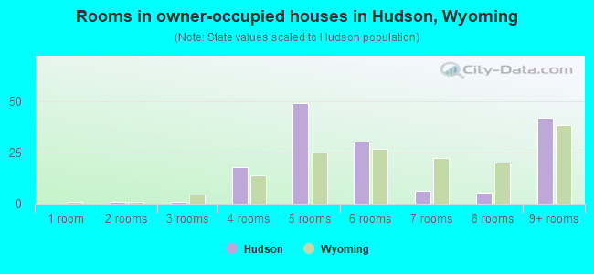Rooms in owner-occupied houses in Hudson, Wyoming