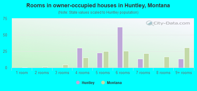 Rooms in owner-occupied houses in Huntley, Montana