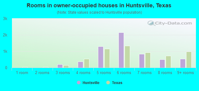 Rooms in owner-occupied houses in Huntsville, Texas