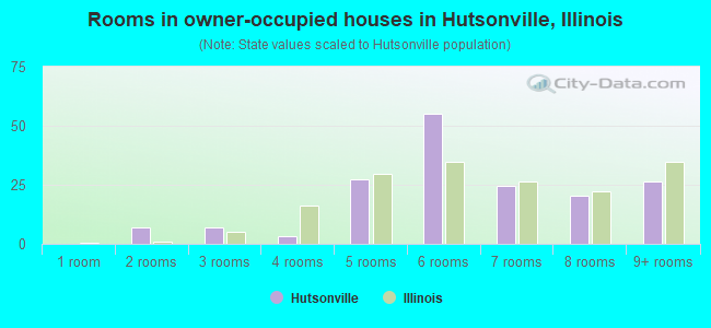 Rooms in owner-occupied houses in Hutsonville, Illinois