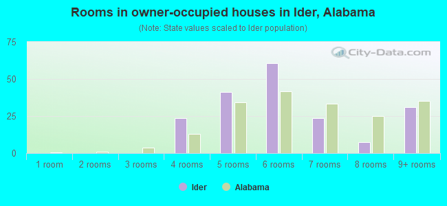 Rooms in owner-occupied houses in Ider, Alabama