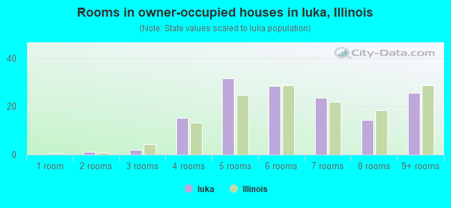 Rooms in owner-occupied houses in Iuka, Illinois