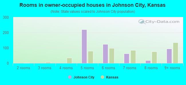 Rooms in owner-occupied houses in Johnson City, Kansas