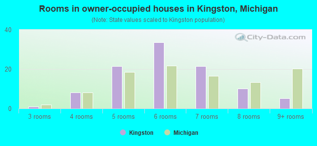 Rooms in owner-occupied houses in Kingston, Michigan