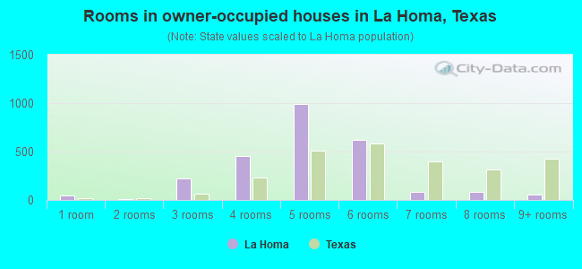 Rooms in owner-occupied houses in La Homa, Texas