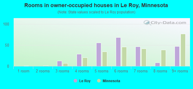 Rooms in owner-occupied houses in Le Roy, Minnesota
