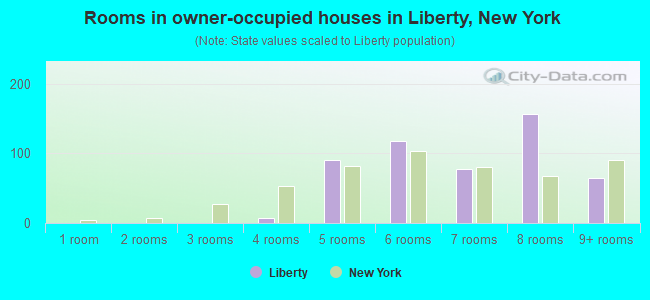 Rooms in owner-occupied houses in Liberty, New York