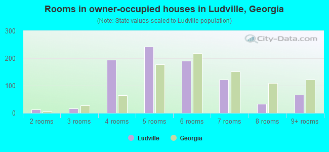 Rooms in owner-occupied houses in Ludville, Georgia