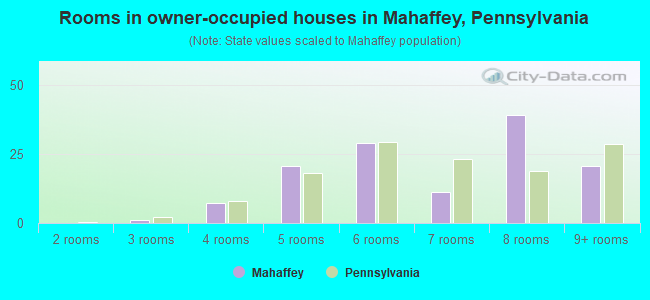 Rooms in owner-occupied houses in Mahaffey, Pennsylvania
