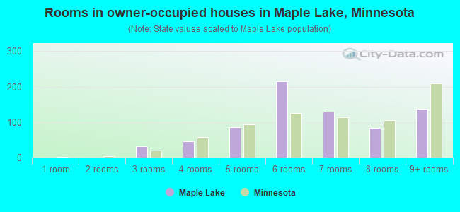Rooms in owner-occupied houses in Maple Lake, Minnesota