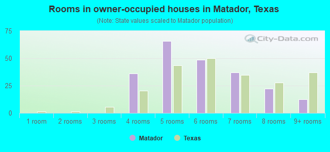 Rooms in owner-occupied houses in Matador, Texas