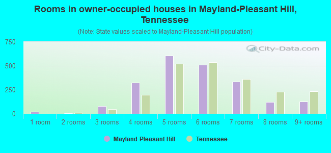 Rooms in owner-occupied houses in Mayland-Pleasant Hill, Tennessee