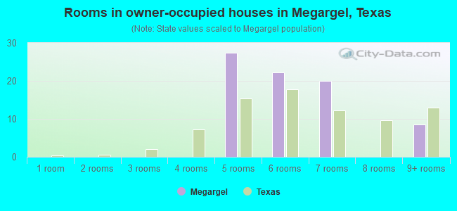 Rooms in owner-occupied houses in Megargel, Texas