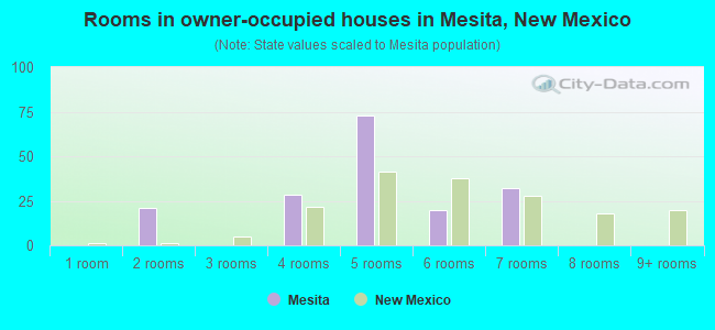 Rooms in owner-occupied houses in Mesita, New Mexico