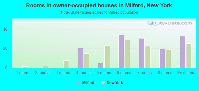 Rooms in owner-occupied houses in Milford, New York