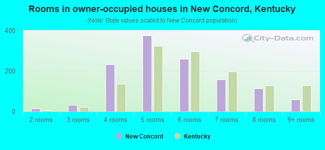 Rooms in owner-occupied houses in New Concord, Kentucky