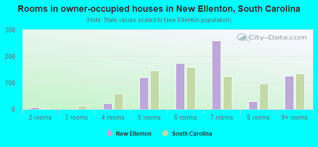 Rooms in owner-occupied houses in New Ellenton, South Carolina