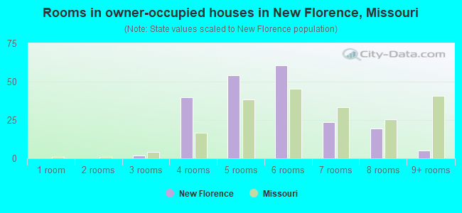 Rooms in owner-occupied houses in New Florence, Missouri