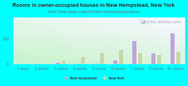 Rooms in owner-occupied houses in New Hempstead, New York