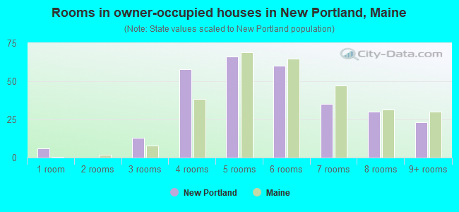 Rooms in owner-occupied houses in New Portland, Maine