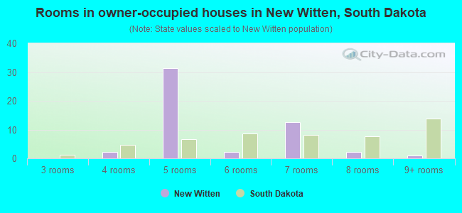 Rooms in owner-occupied houses in New Witten, South Dakota