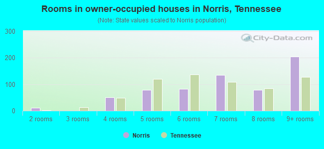 Rooms in owner-occupied houses in Norris, Tennessee