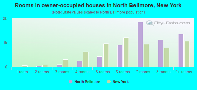 Rooms in owner-occupied houses in North Bellmore, New York