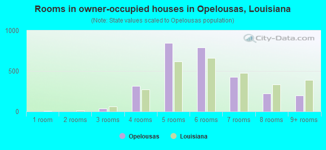 Rooms in owner-occupied houses in Opelousas, Louisiana