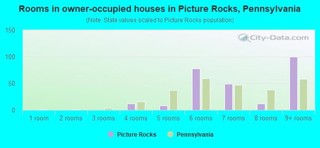 Rooms in owner-occupied houses in Picture Rocks, Pennsylvania