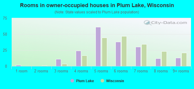 Rooms in owner-occupied houses in Plum Lake, Wisconsin
