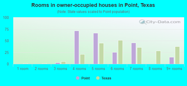 Rooms in owner-occupied houses in Point, Texas