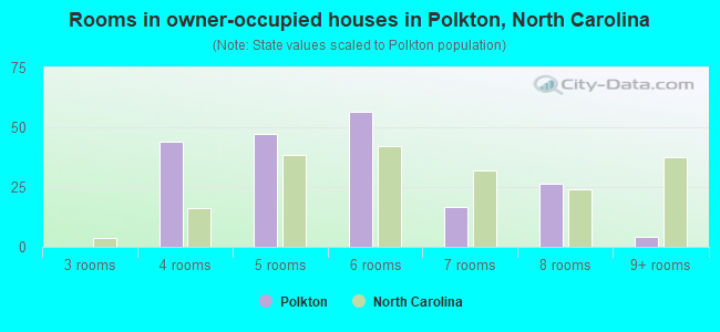 Rooms in owner-occupied houses in Polkton, North Carolina