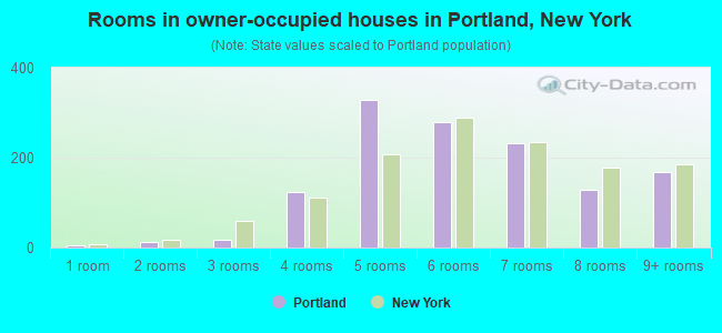 Rooms in owner-occupied houses in Portland, New York