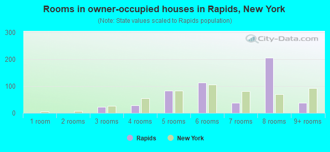 Rooms in owner-occupied houses in Rapids, New York