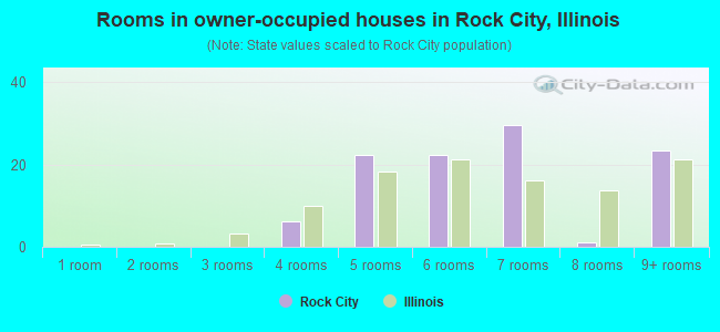 Rooms in owner-occupied houses in Rock City, Illinois