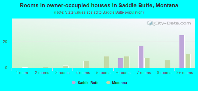Rooms in owner-occupied houses in Saddle Butte, Montana