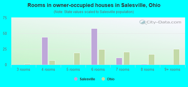 Rooms in owner-occupied houses in Salesville, Ohio