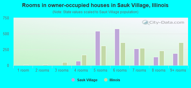 Rooms in owner-occupied houses in Sauk Village, Illinois