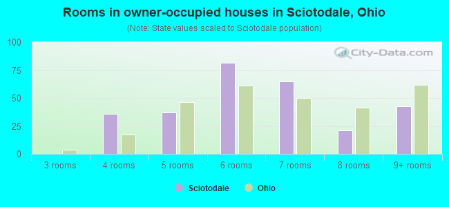 Rooms in owner-occupied houses in Sciotodale, Ohio