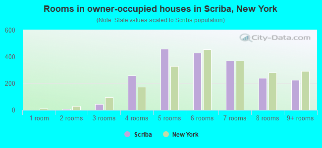 Rooms in owner-occupied houses in Scriba, New York