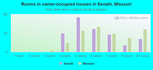 Rooms in owner-occupied houses in Senath, Missouri