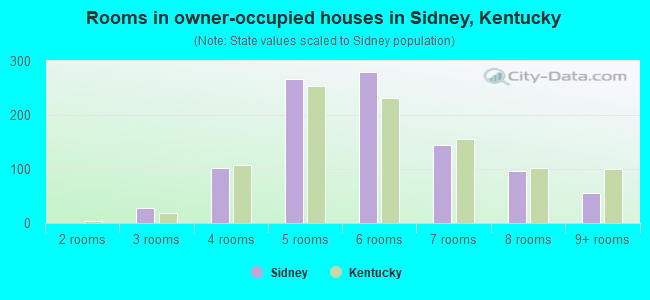 Rooms in owner-occupied houses in Sidney, Kentucky