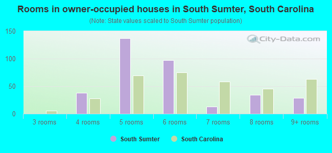 Rooms in owner-occupied houses in South Sumter, South Carolina