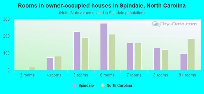 Rooms in owner-occupied houses in Spindale, North Carolina