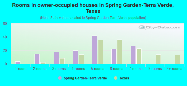 Rooms in owner-occupied houses in Spring Garden-Terra Verde, Texas