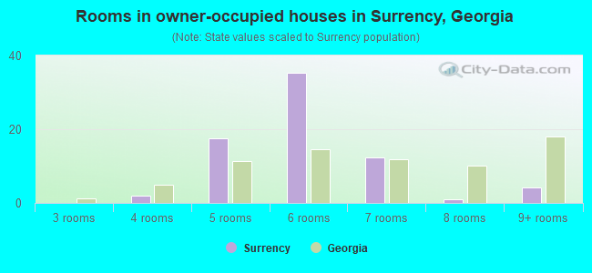 Rooms in owner-occupied houses in Surrency, Georgia