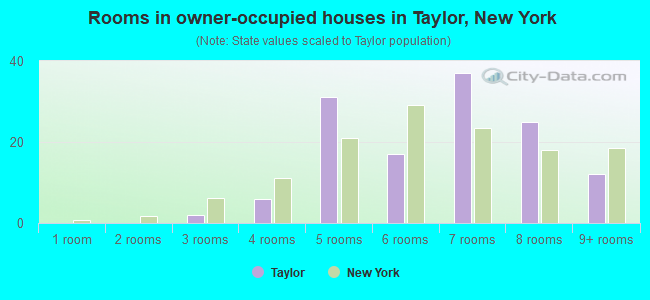 Rooms in owner-occupied houses in Taylor, New York
