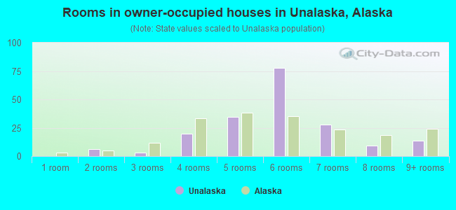 Rooms in owner-occupied houses in Unalaska, Alaska